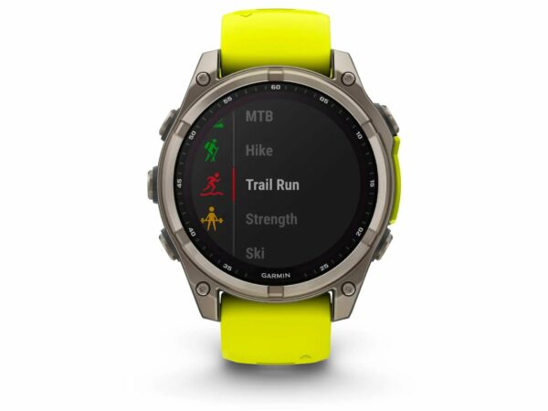 Garmin Fenix 8 Solar Sapphire Titane 47mm Cardio-Gps