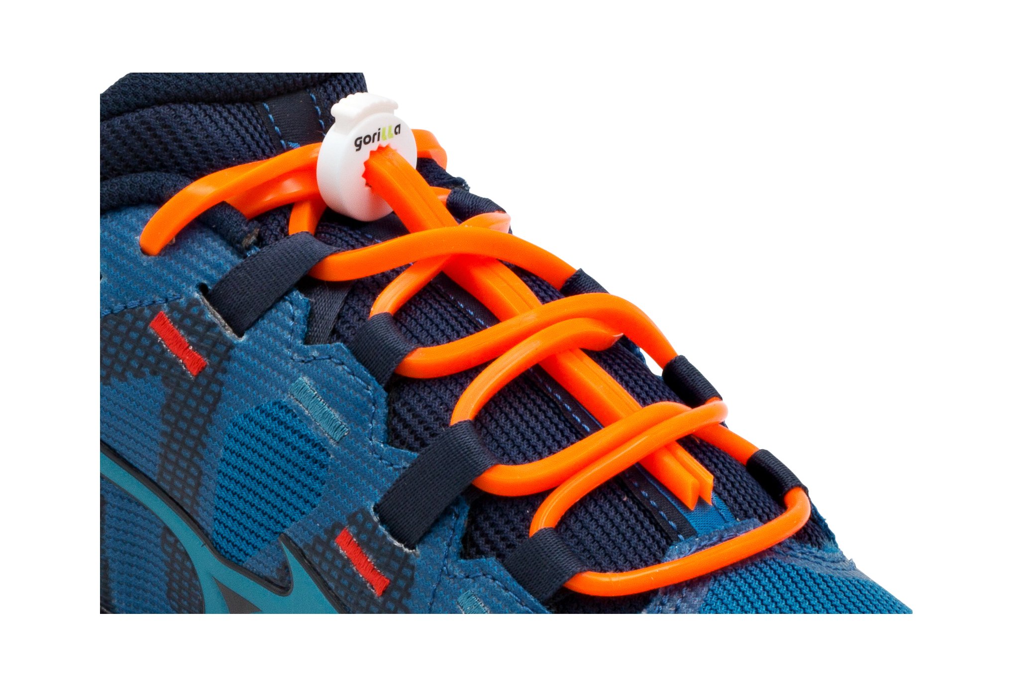 Gorilla Lacets flexibles Trail Lacets / guêtres / semelles / pointes athlétisme