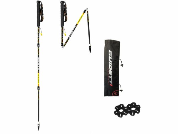 Guidetti Platinium Aéro Carbone Perf Bâtons de marche