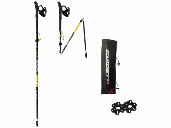 Guidetti Platinium Flexo Carbone Perf Bâtons de marche