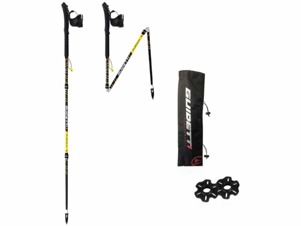 Guidetti Platinium Néo Carbone Perf Bâtons de marche