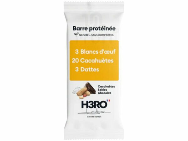 H3RO Barre protéinée Chocolat Cacahuètes Diététique $scat.CAT_NOM