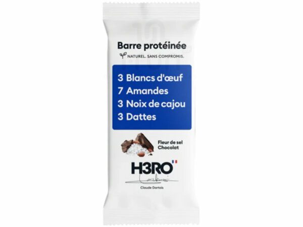 H3RO Barre protéinée Chocolat Fleur de sel Diététique $scat.CAT_NOM