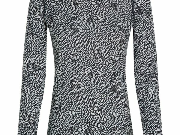 ICEBREAKER W MER 200 OASIS LS CREWE FLOCK