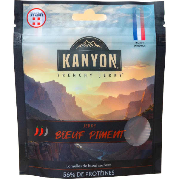 KANYON JERKY BŒUF PIMENT 50G