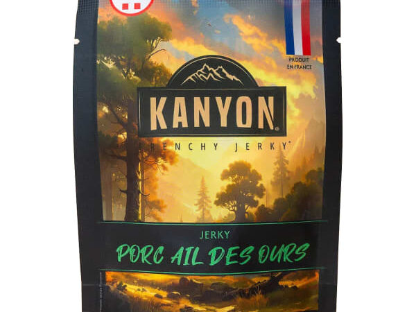 KANYON JERKY PORC AIL DES OURS 25G