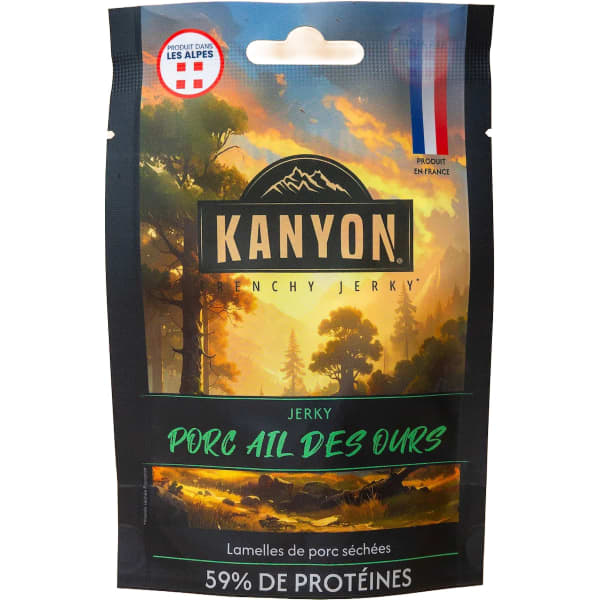 KANYON JERKY PORC AIL DES OURS 25G