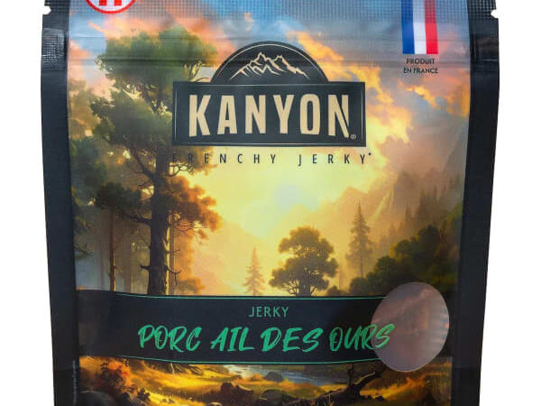 KANYON JERKY PORC AIL DES OURS 50G