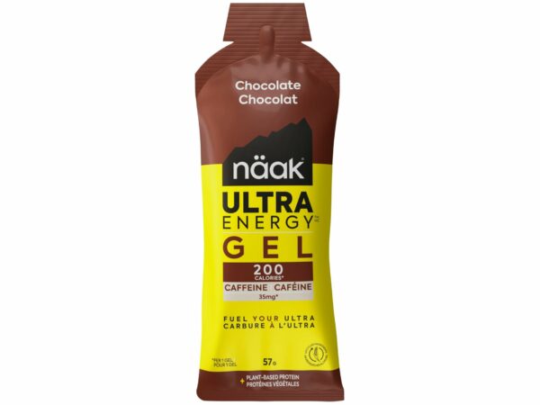Naak Gel Ultra Energy - chocolat caféine Diététique $scat.CAT_NOM