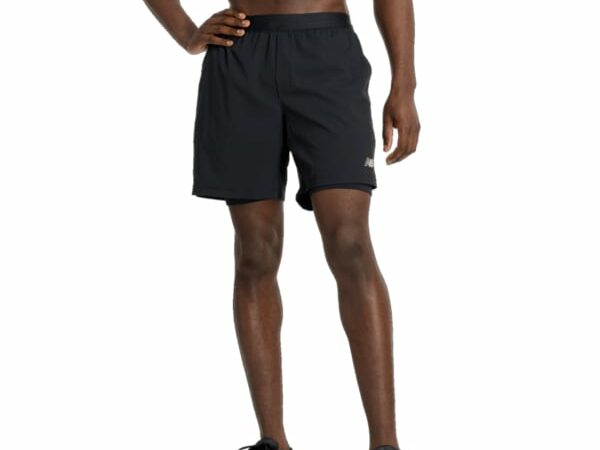 NEW BALANCE AC LINED SHORT 7 IN