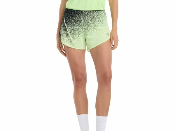 NEW BALANCE RC ULTRA LIGHT PRINTED SHORT 3 IN W