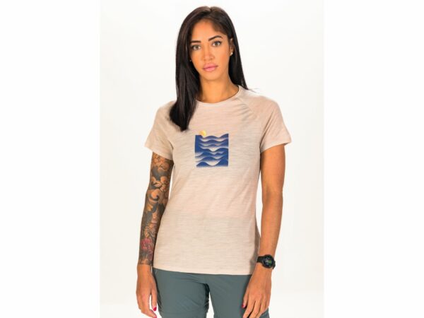 Odlo Ascent Performance Wool 130 W vêtement running femme déstockage