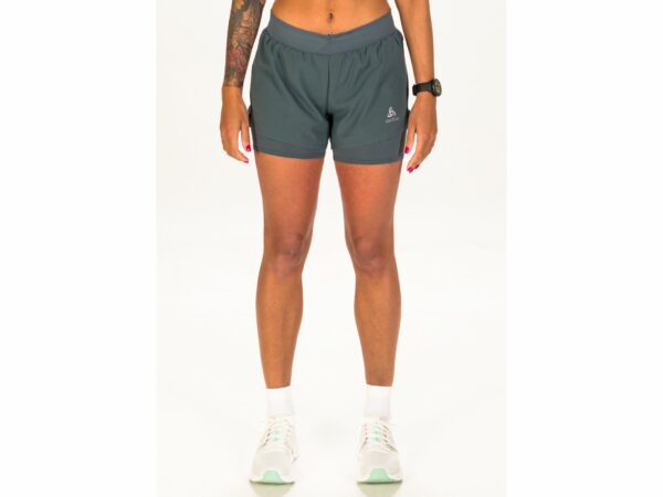 Odlo Zeroweight 2 en 1 W vêtement running femme déstockage