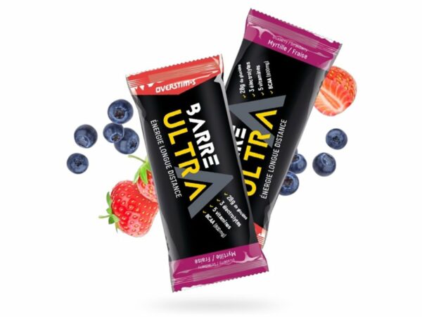 OVERSTIMS Barre énergétique Ultra myrtille et fraise Diététique $scat.CAT_NOM