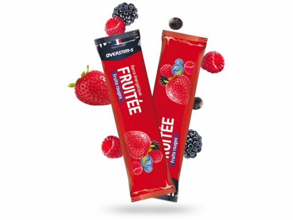 OVERSTIMS Barre Fruitée - Fruits rouges Diététique $scat.CAT_NOM