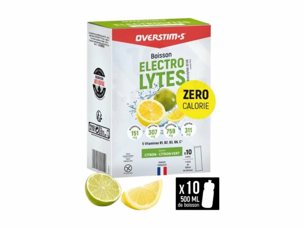 OVERSTIMS Boisson Électrolytes 80 g - Citron - Citron Vert Diététique $scat.CAT_NOM