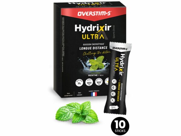 OVERSTIMS Boisson Hydrixir Ultra Menthe - 10 sticks Diététique $scat.CAT_NOM