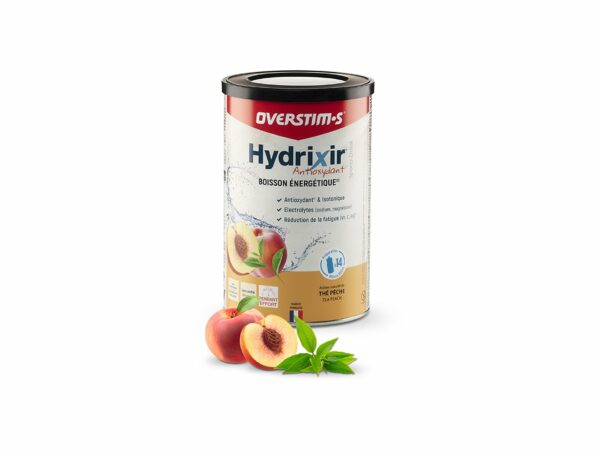 OVERSTIMS Hydrixir 600g - Thé pêche Diététique $scat.CAT_NOM
