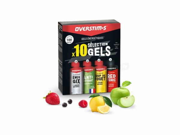 OVERSTIMS Pack Assortiment (10 Gels) Diététique $scat.CAT_NOM