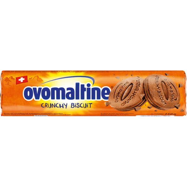 OVOMALTINE CRUNCHY BISCUIT 250G