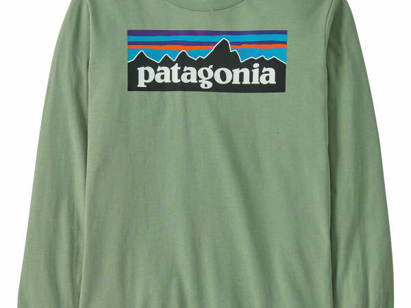PATAGONIA K'S L/S P-6 LOGO T-SHIRT