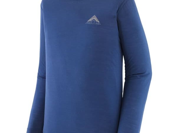 PATAGONIA M'S L/S CAP COOL MERINO BLEND GRAPHIC SHIRT