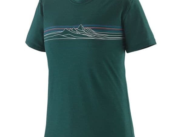 PATAGONIA W'S CAP COOL MERINO BLEND GRAPHIC SHIRT