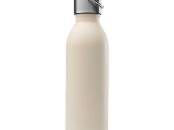 QWETCH INSULATED STAINLESS STEEL BOTTLE SPORT LID ACTIVE 600 ML
