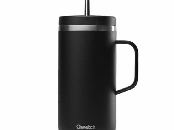 QWETCH COLD CUP INSULATED INOX WITH HANDLE 600ML