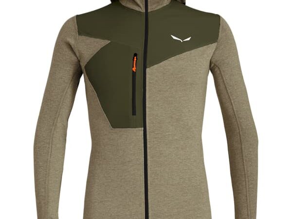 SALEWA PUEZ 2 DRY L/S HOOD FZ TEE