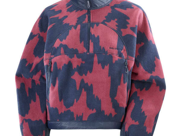 SALOMON CHROMA FLEECE CROP HZ W