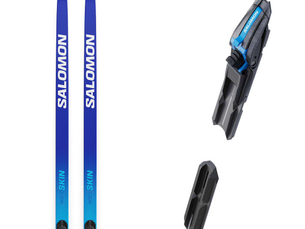 SALOMON S/RACE ESKIN MED BLUE/BLACK + PROLINK SHIFT RACE CLASSIC