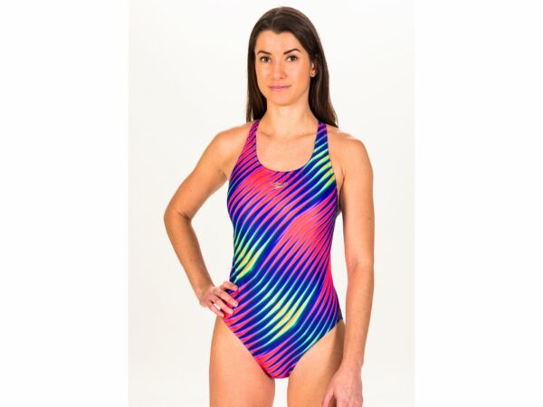 Speedo Allover Digital Powerback W vêtement running femme