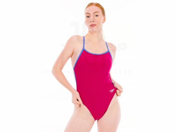 Speedo Solid V Back vêtement running femme