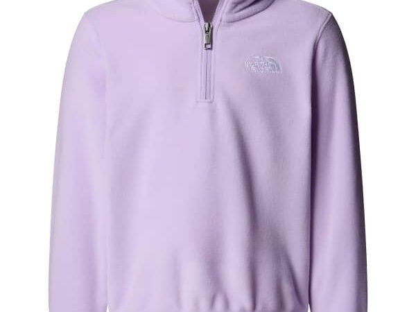THE NORTH FACE KID GLACIER 14 ZIP PULLOVER GLACIER