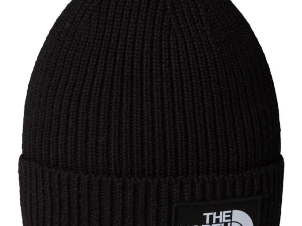 THE NORTH FACE KIDS TNF LOGO BOX CUFFED BEANIE