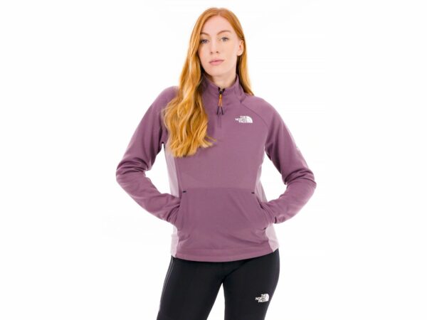 The North Face Mountain Athletics Fleece 1/4 Zip vêtement running femme déstockage