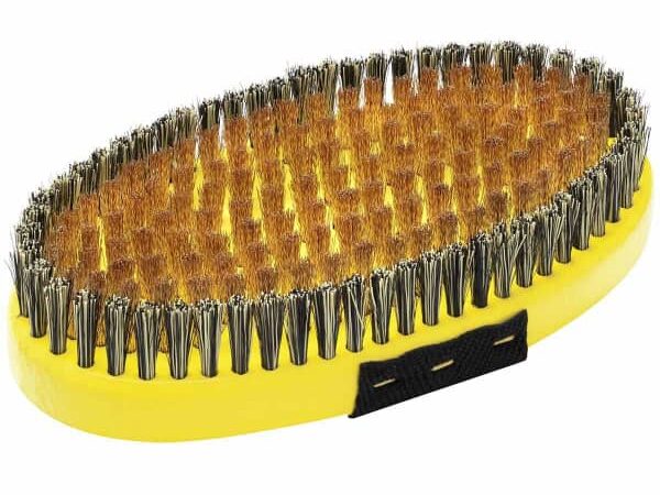 TOKO BASE BRUSH OVAL COPPER WHITH STRAP