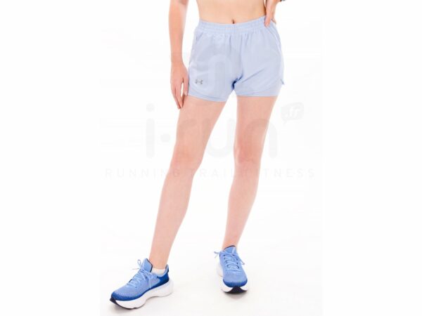 Under Armour Fly-By 2 en 1 vêtement running femme déstockage