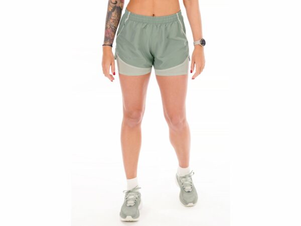 Under Armour Fly-By 2 en 1 vêtement running femme déstockage