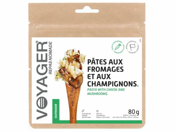 Voyager Pâtes aux fromages et aux champignons Diététique $scat.CAT_NOM