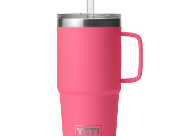 YETI RAMBLER 25 OZ STRAW MUG