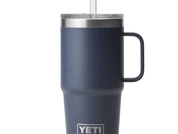 YETI RAMBLER 25 OZ STRAW MUG