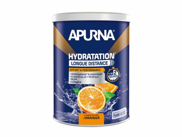 Apurna Préparation Hydratation Longue Distance - Orange Diététique $scat.CAT_NOM