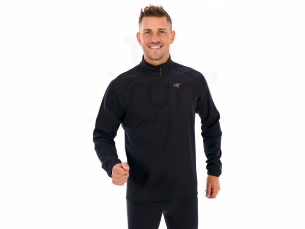 Arcteryx Delta 1/2 Zip vêtement running homme déstockage