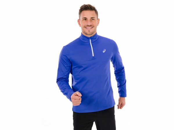 Asics Core LS 1/2 Zip vêtement running homme