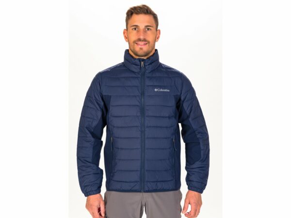 Columbia Hybride Powder Lite M vêtement running homme déstockage