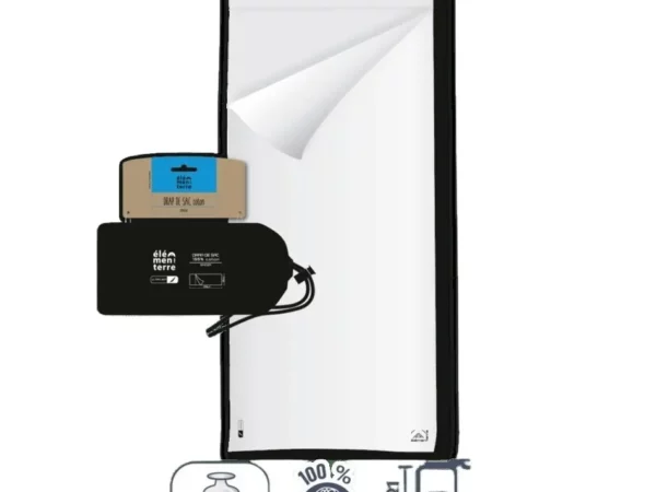 Drap housse de sac coton Élémenterre Epicea