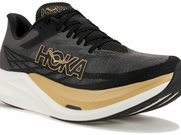 Hoka One One Rocket X 3 Koshi Tan-Tan Chaussures de sport femme