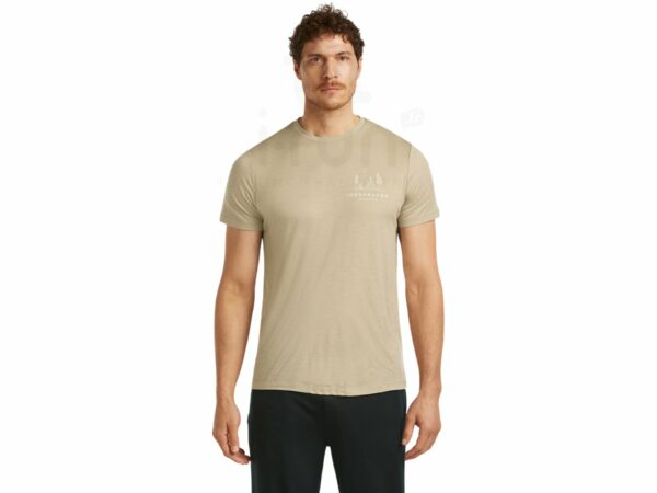 Icebreaker Mérinos 150 Tech Lite Peaceful Pass vêtement running homme